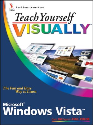 cover image of Teach Yourself VISUALLY Windows Vista